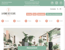Tablet Screenshot of la-rondedesfleurs.com